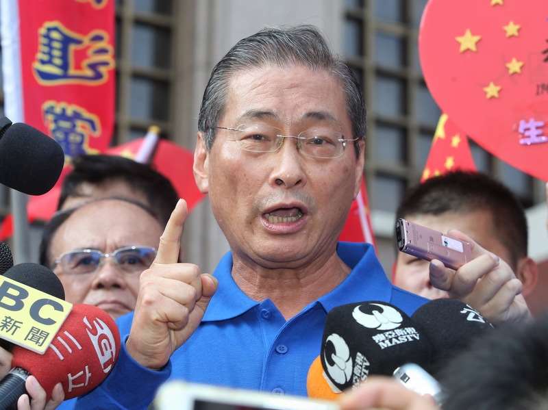 Chang An-lo, líder del Partido de la Unificación China (Foto de archivo: CNA)