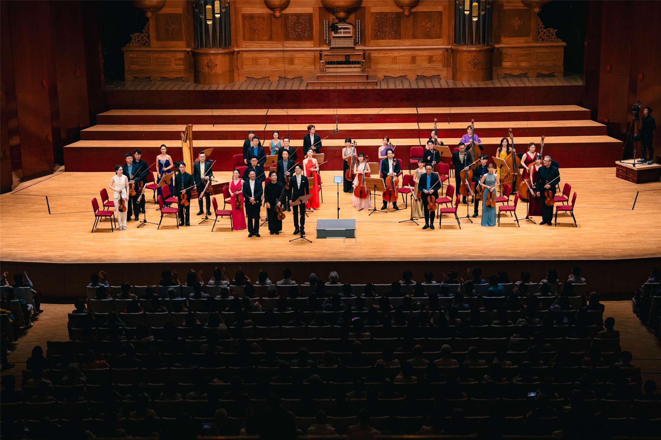 A sala llena se celebró el concierto en homenaje a Teresa Teng. (Foto: gentileza Fundación Teresa Teng)