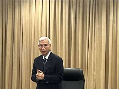 Yang Chin-long, gobernador del Banco Central (Foto: Chen Lin-hsing)