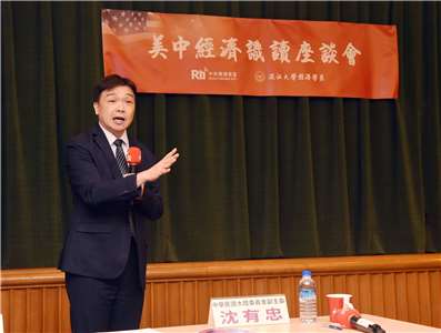 Sheng Yu-chung, vicepresidente del Consejo para los Asuntos de China continental (MAC, siglas en inglés) en Rti (Foto: Rti)