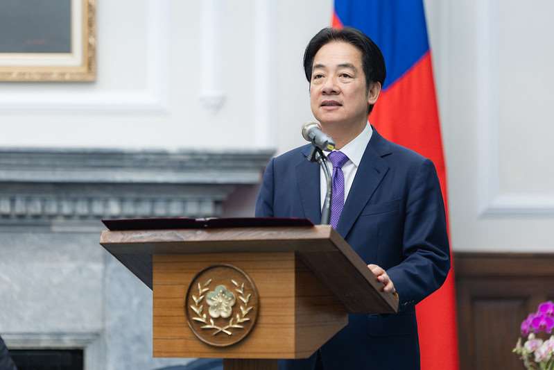Lai Ching-te, presidente de la República de China (Foto: Oficina Presidencial)
