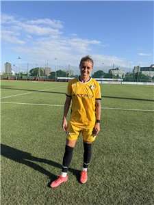 Daiana Alaniz en Taiwán. (Foto: Rti) 