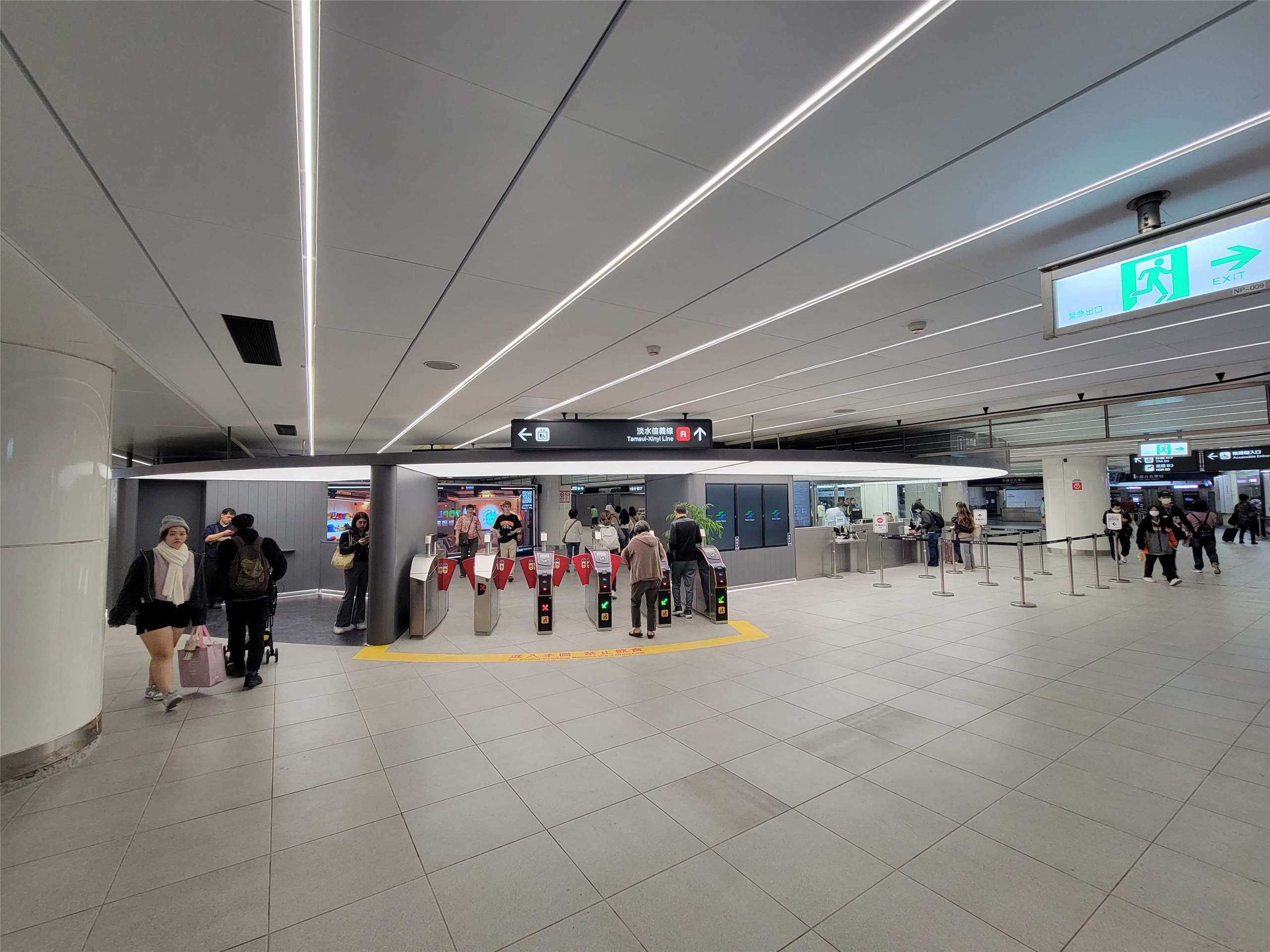 La estética taiwanesa en la mira. (Foto:Metro de Taipéi)