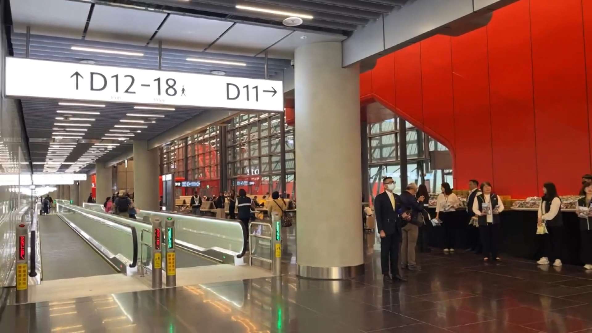 Ya en pruebas la esperada Terminal 3 del Aeropuerto Internacional de Taoyuan (Foto: captura de vídeo)