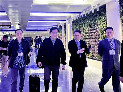 Lin Chia-lung, ministro de Relaciones Exteriores, sale de viaje hacia Palaos (Foto: Facebook de Lin Chia-lung)