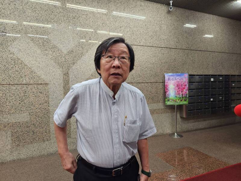 Chiou I-jen, presidente de la comisión del PDP para elegir sus candidatos en las elecciones regionales de 2026 (Foto: CNA)