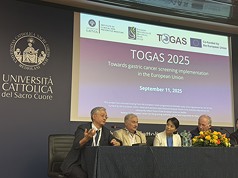 El oncólogo taiwanés Lin Yi-chia en el TOGAS 2025 (Foto: cortesía de Lin Yi-chia)