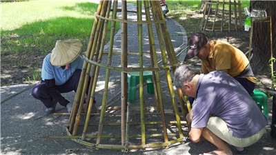 Ancianos de Yunlin mostrando un longzigou (Foto: captura de vídeo)