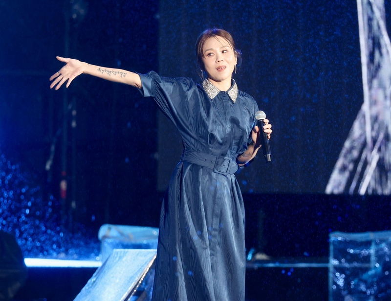 La cantante singapurense Tanya Chua (蔡健雅). (Foto: CNA)