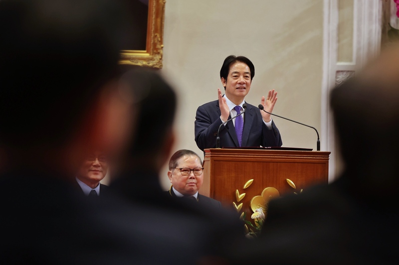 Lai Ching-te, presidente de la República de China (Foto: CNA)