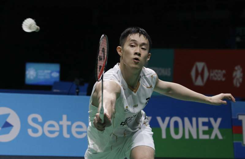 El badmintonista taiwanés Chi Yu-jen (戚又仁) alcanzó las semifinales del Másters de Indonesia. (Foto: CNA)