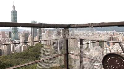 Vista del Taipei 101 desde Xiangshan (Foto: captura de vídeo)