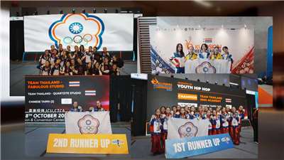 Atletas taiwaneses en el Campeonato Asiático Juvenil de Porristas (Foto: captura de vídeo)