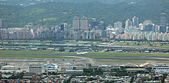 Aeropuerto de Songshan, Taipéi (Foto: CNA)