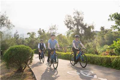 La "Ruta Ciclista Insular 2": más de 1000 kilómetros de ciclovía se inaugurarán a finales de este año. (Foto: Min. de Comunicaciones)