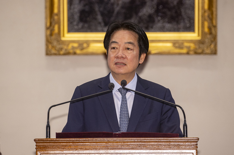 Lai Ching-te, presidente de la República de China (Taiwán) (Foto: CNA)