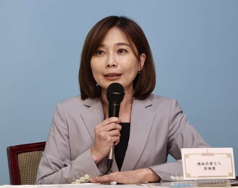 Kuo Ya-hui, portavoz de la Oficina Presidencial (Foto: Rti)