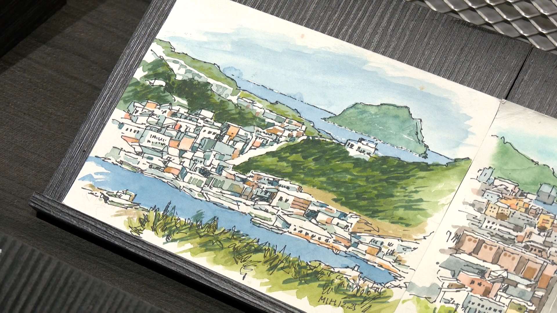 Arte postal en Keelung (Foto: captura de vídeo)