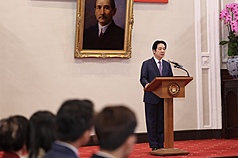 Lai Ching-te preside ceremonia de ascensos de oficiales de alta graduación (Foto: CNA)