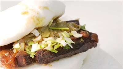 El delicioso gua bao, infaltable en las festividades del Año Nuevo Lunar. (Foto: Cts)