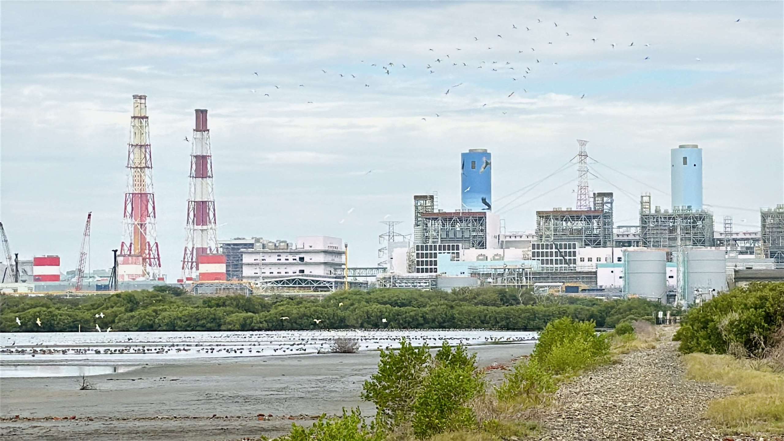 Central eléctrica de Xingda, Kaohsiung (Foto: Taipower)