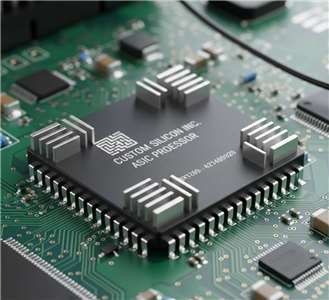 La producción de chips podría verse afectada por la crisis en Oriente Medio (Foto: IA)
