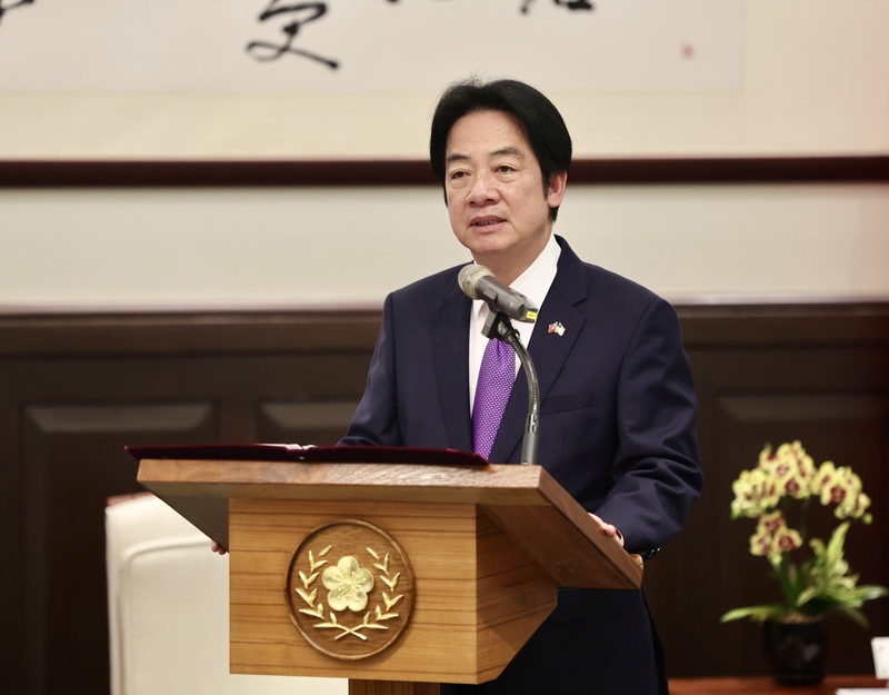 Lai Ching-te, presidente de la República de China (Taiwán) (Foto: CNA)