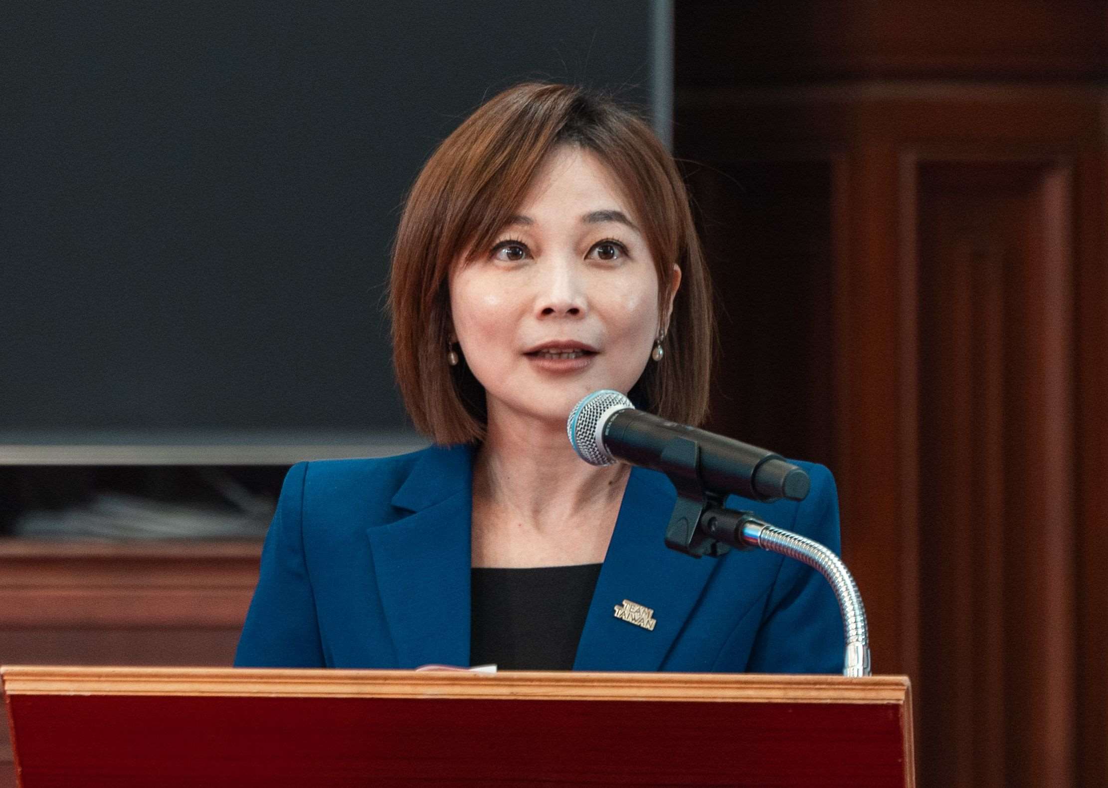 Kuo Ya-hui, portavoz presidencial (Foto: Oficina Presidencial)