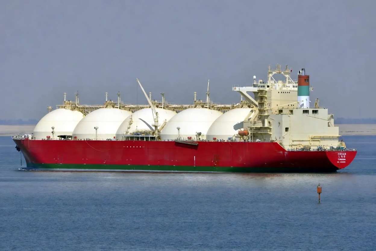 Buque metanero  (Foto: marinetraffic)