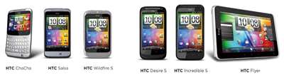 Los teléfonos móviles hechos en Taiwán que fueron orgullo del país. (Foto: HTC)