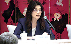 Cheng Li-wun, presidenta del Kuomintang (Foto: CNA)