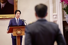 Lai Ching-te, presidente de la República de China (Taiwán) (Foto: CNA)