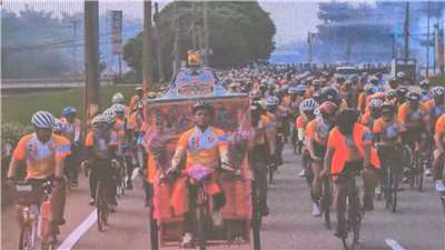 Procesión de Mazu (Foto: captura de vídeo)