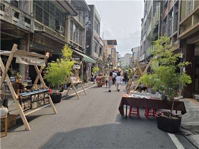 La renovación de calles antiguas a través de la vegetación. (Foto: Rti)