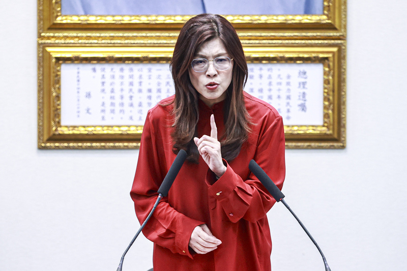 Cheng Li-wun, presidenta del Kuomintang (Foto: CNA)