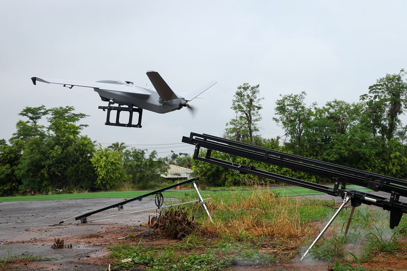 El Gobierno seguirá apostando por la manufactura de drones militares (Foto: CNA)