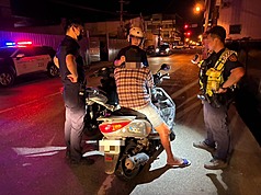 Primeras redadas antidroga tras el inicio de la gran operación para prevenir la conducción bajo el efecto de las drogas (Foto: CNA)