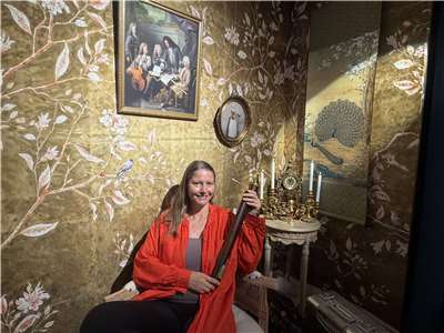 Mélodie Michel en Taiwán. (Foto: Rti)