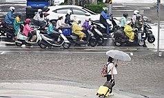 Las lluvias fuertes no van a dar cuartel en Taiwán y el 12 de junio vendrá otro frente de lluvias potencialmente peligrosas (Foto: CNA)