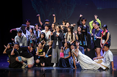 La vicepresidenta de Taiwán, Hsiao Bi-khim estuvo presente en la 26.ª edición del Festival Nacional de Teatro Juvenil "Hua Yang". (Foto: CNA)