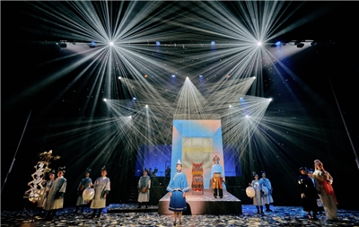 Escena del musical «No lloren, chicas bailarinas» . (Foto: compañía teatral VM)
