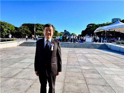Lee I-yang, representante de Taiwán en Japón (Foto: Facebook de Lee I-yang)