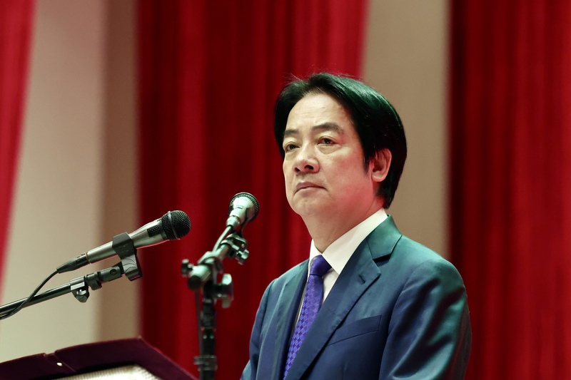 Lai Ching-te, presidente de la República de China (Taiwán) (Foto: CNA)
