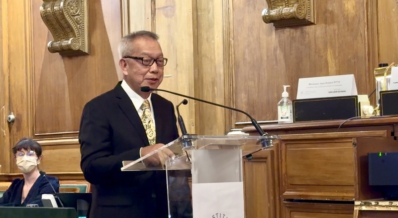 El profesor emérito taiwanés Wu Hsi-te (Foto: CNA)