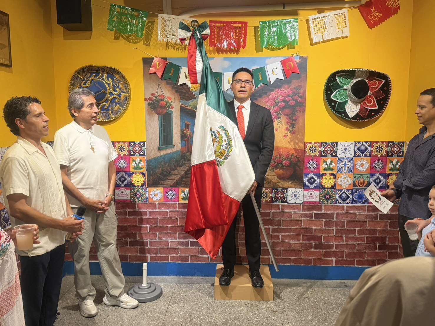 El pasado día 15 se celebró el Ducentécimo Décimo Sexto Aniversario de la Independencia de México en Taipéi. (Foto: Rti)