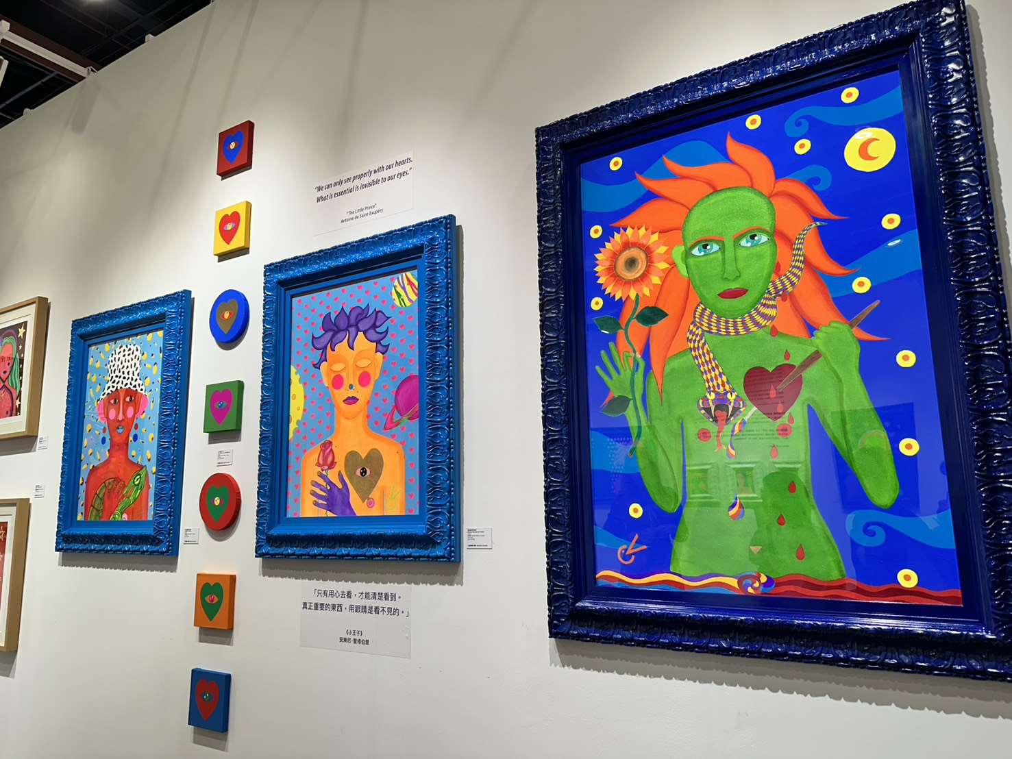 Colores vibrantes caracterizan sus obras. (Fto: Rti)