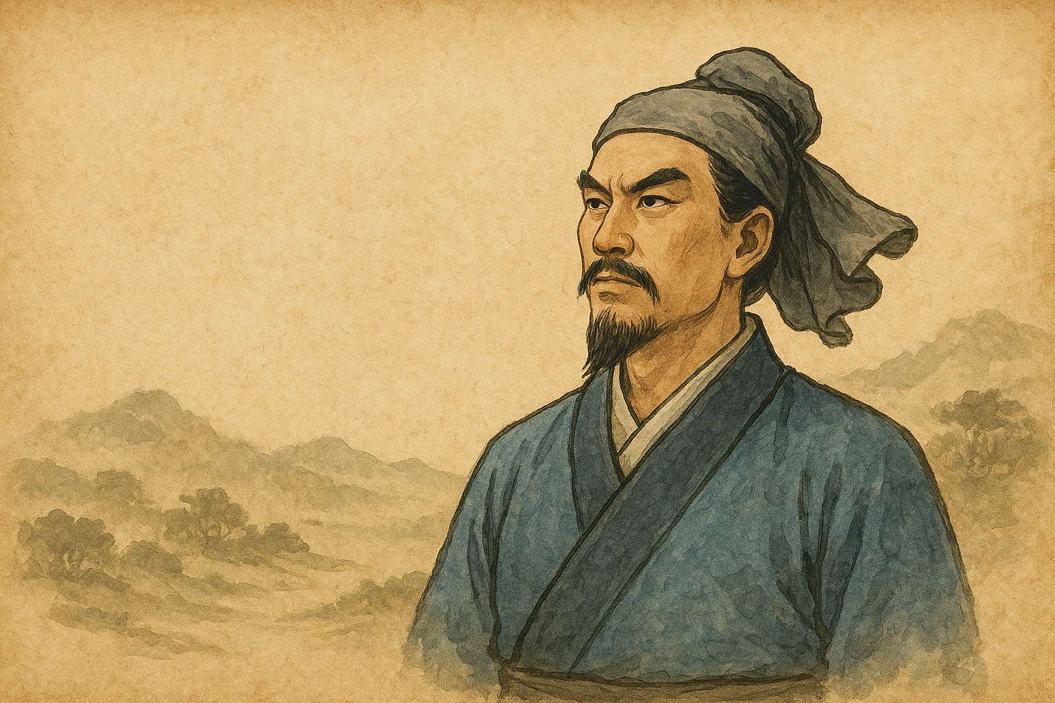 Lai Buyi, les aventures d'un géomancien pas comme les autres (illustration générée par IA)