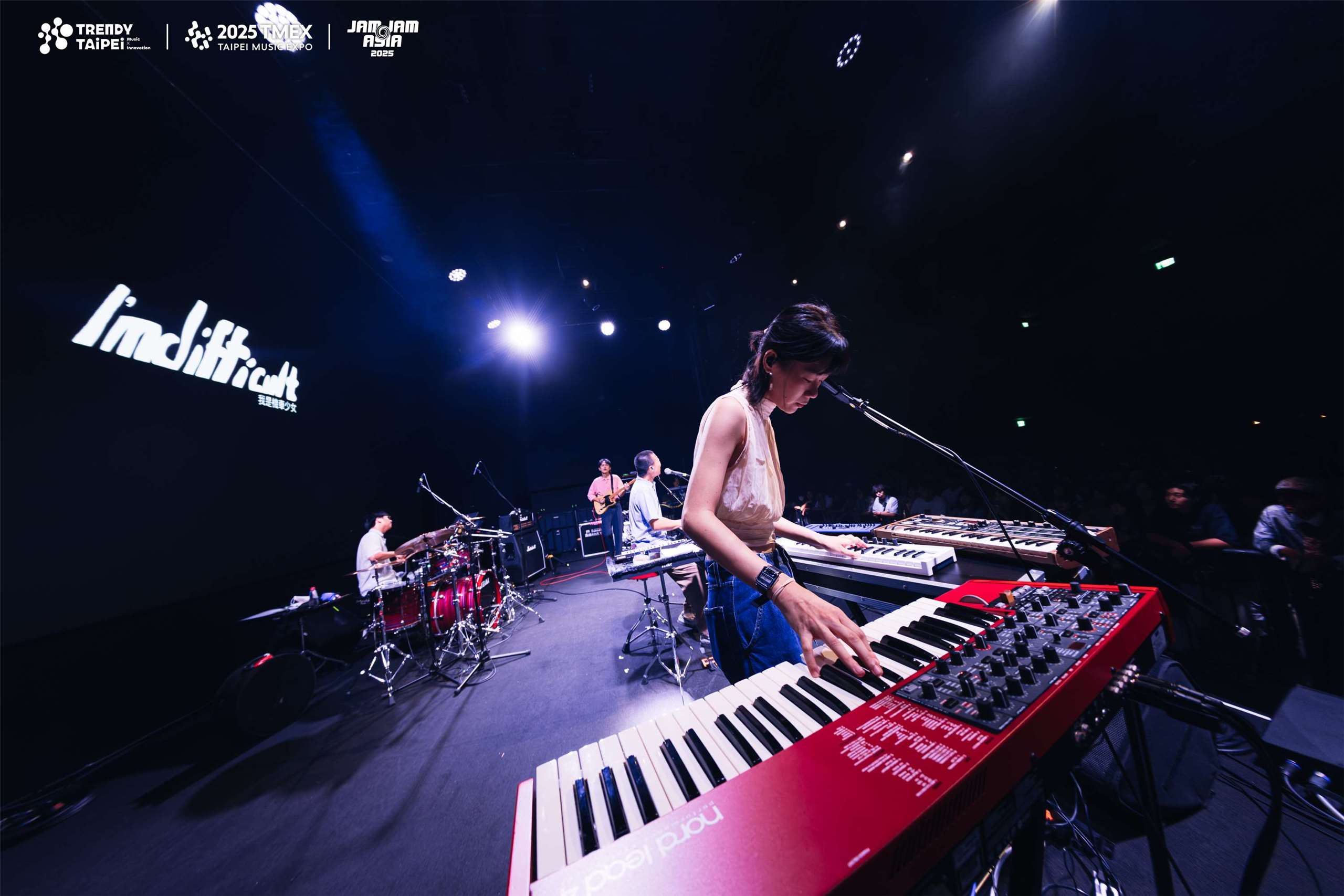 I'mdifficult au Jam Jam Asia - photo @Taipei Music Center