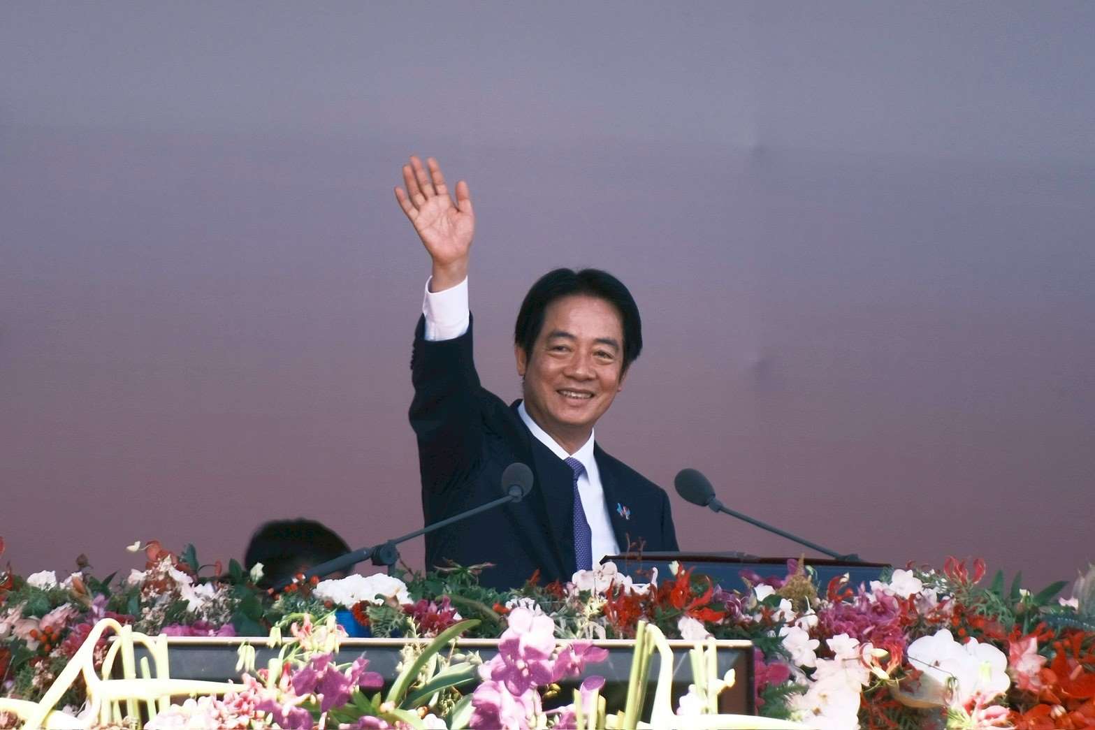 Allocution du Président taïwanais Lai CHing-te (賴清德) à l'occasion de la Fête nationale de Taïwan-République de Chine (photo Rti)