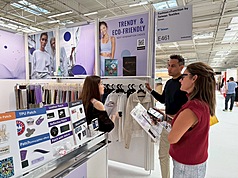 Le secteur du textile taïwanais à Paris (Photo d'archive CNA)